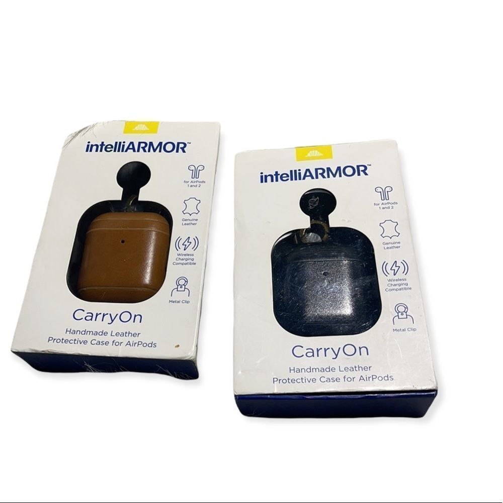 (2) NEW 
IntelliARMOR AIRPOD CASE